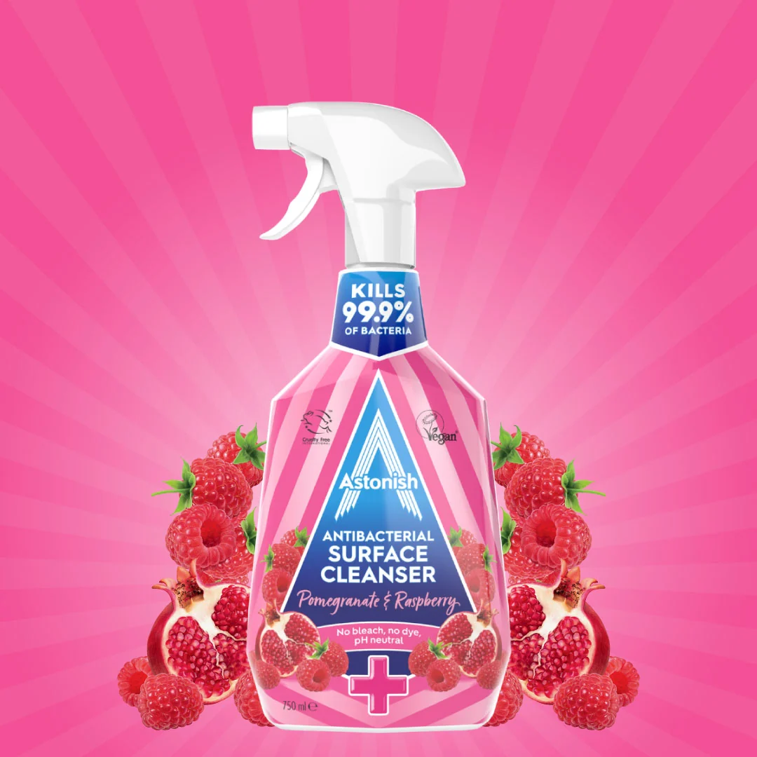 Astonish Antibac Pomegranate & Raspberry 750ml