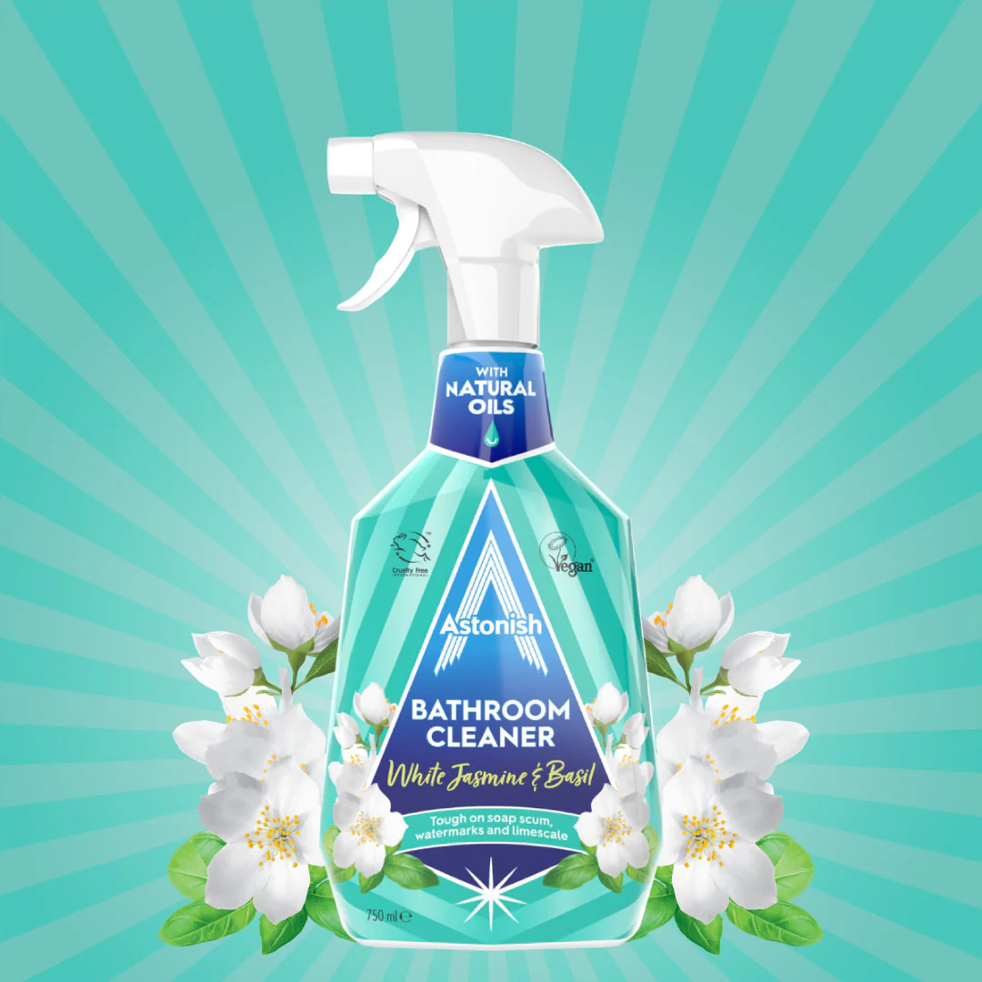 Astonish Bathroom Cleaner White Jasmine & Basil 750ml