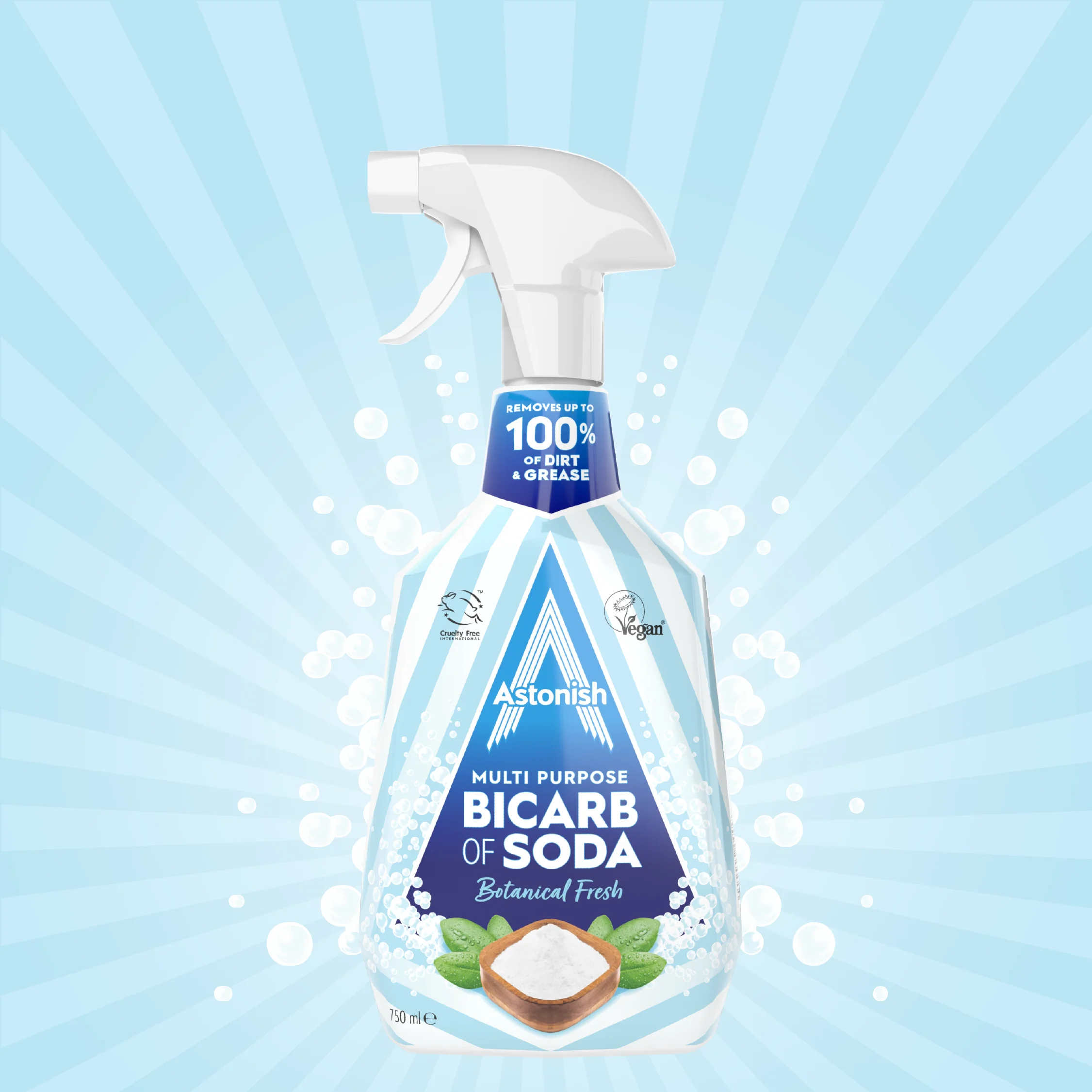 Astonish Bicarbonate of Soda Spray - Botanical Fresh 750ml