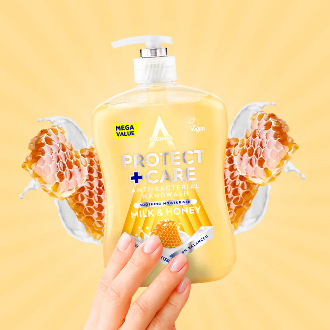 Protect & Care Handwash - Milk & Honey 600ml