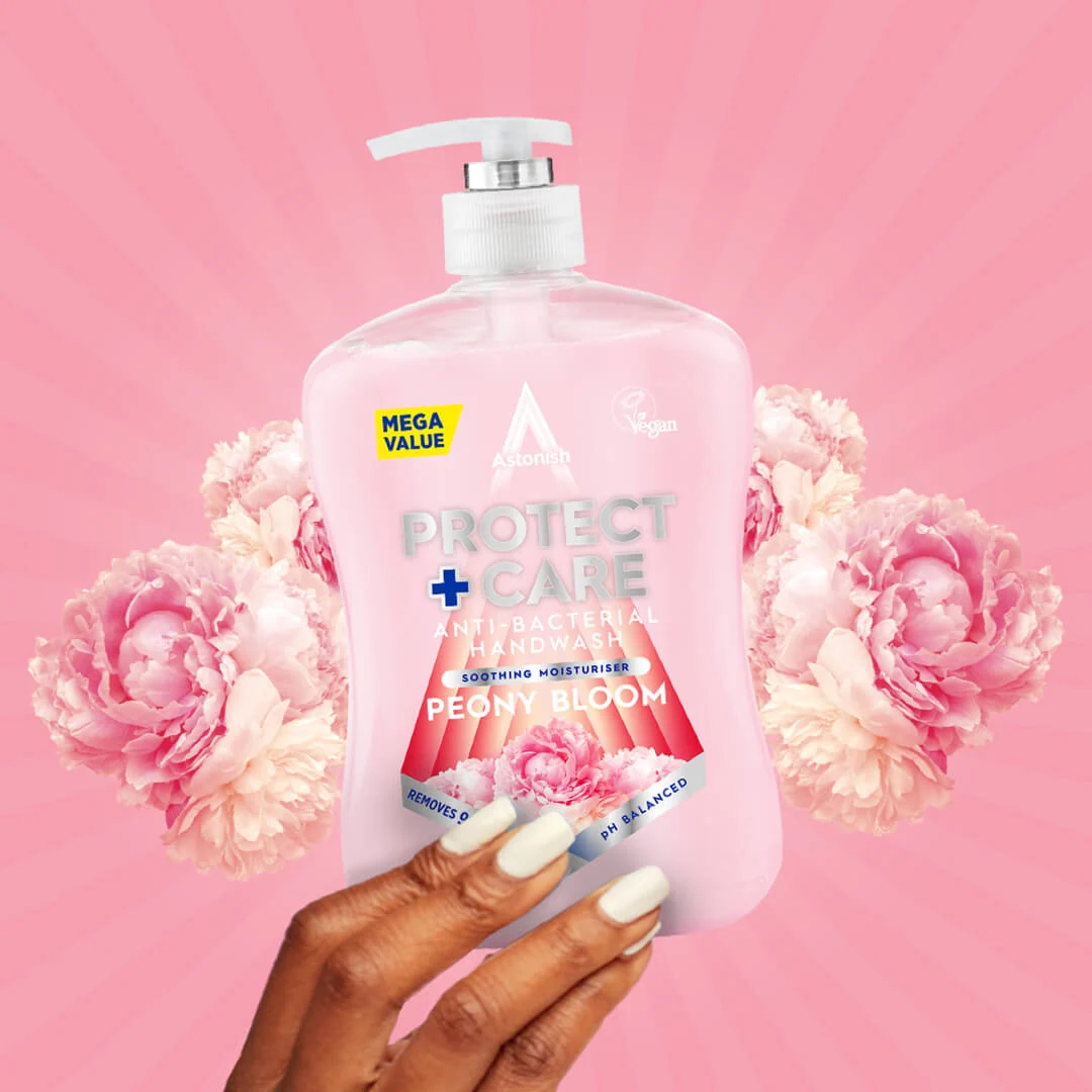 Protect & Care Handwash - Peony 600ml
