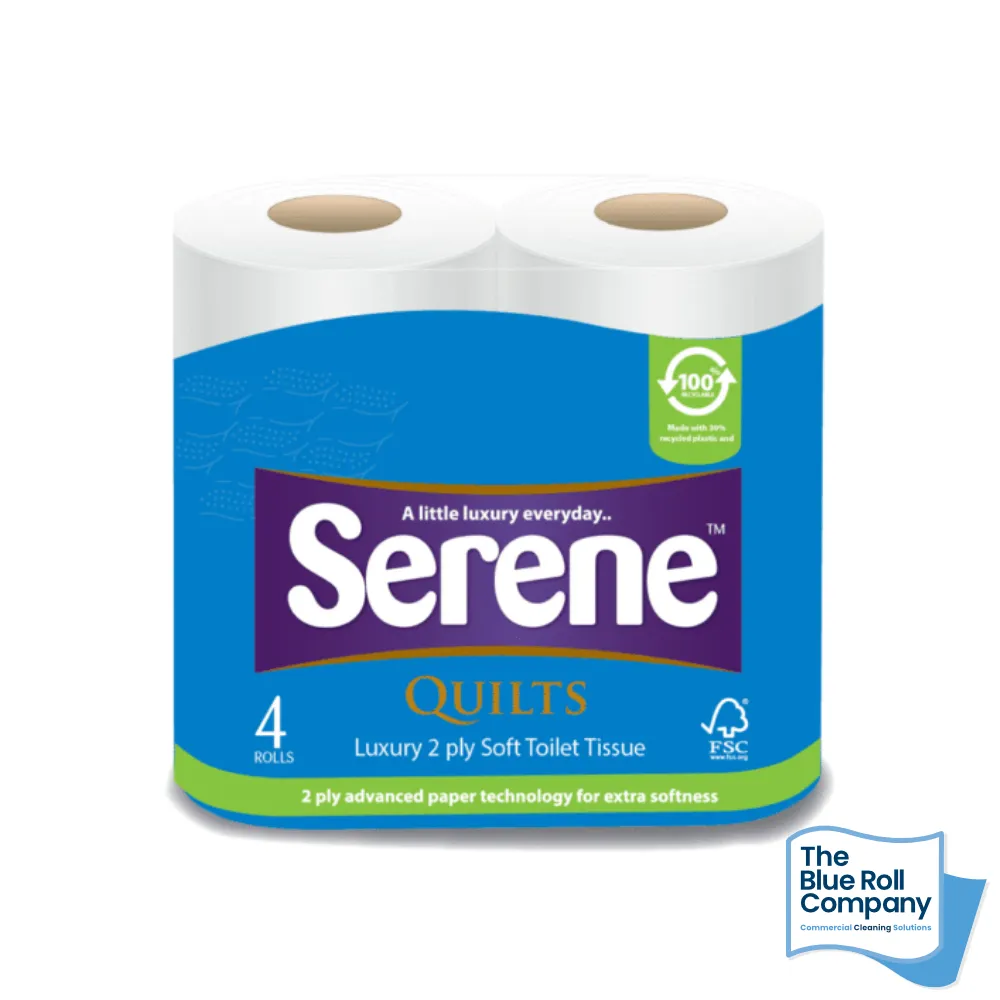 [BSH-2plyQTR] Serene - Quilted Luxury Toilet Tissue - 2ply