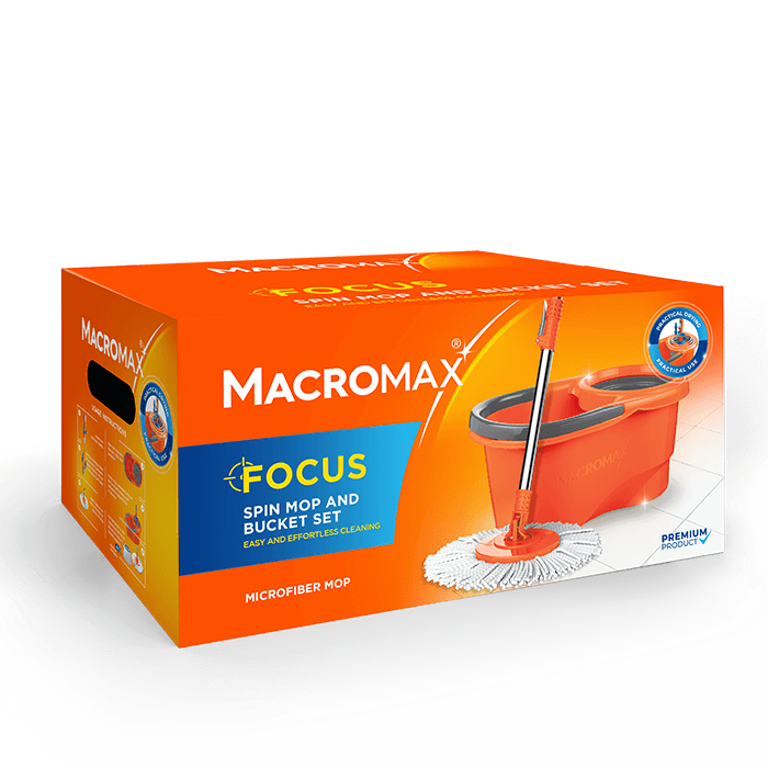 Macromax Focus Mop & Bucket (Spin)