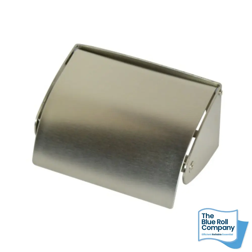 Single Flap Toilet Roll Holder -  Stainless Steel