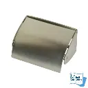 Single Flap Toilet Roll Holder -  Stainless Steel