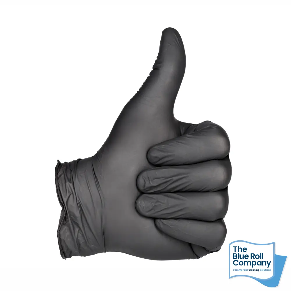 [NITGLOV-BLK-SML] Black Nitrile Gloves - Powder Free (Small)