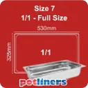 Potliner - Size 7