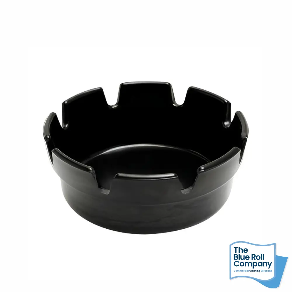 Black Round Ashtray