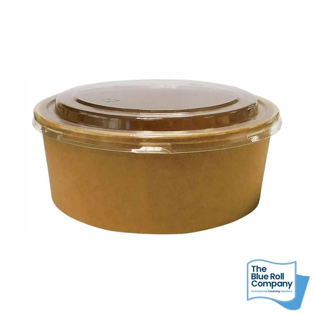 Round Kraft Paper Bowls (500ml)