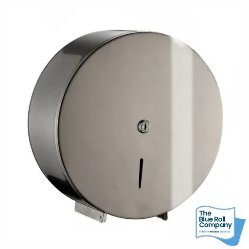 Jumbo Toilet Roll Dispenser -  Stainless Steel 
